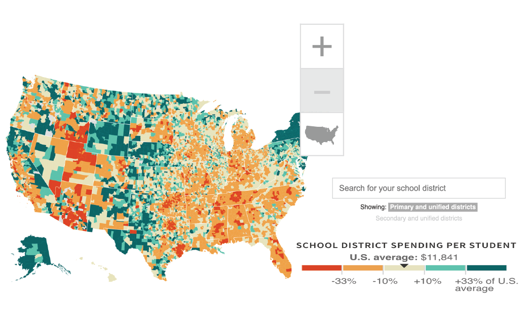 Map of United States